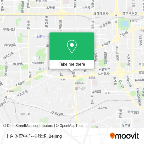 丰台体育中心-棒球场 map