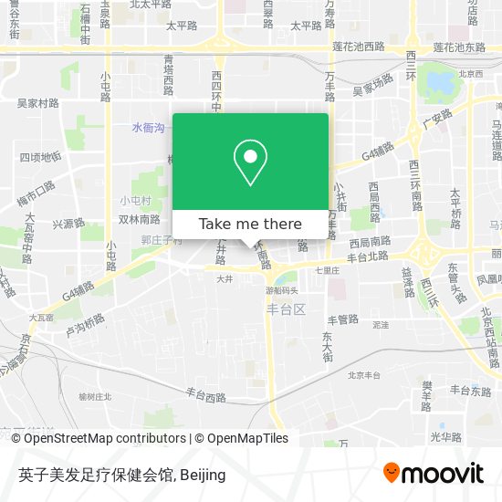 英子美发足疗保健会馆 map
