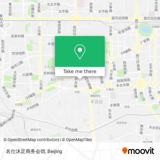 名仕沐足商务会馆 map