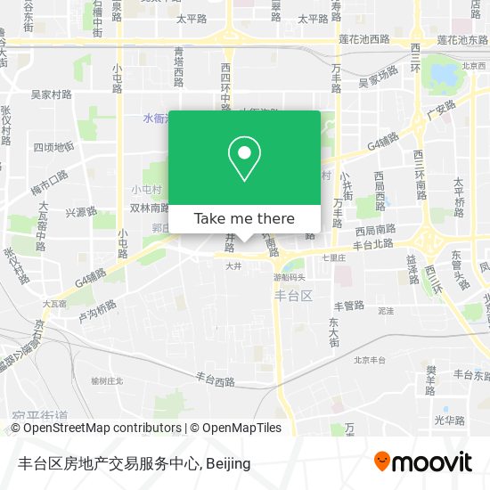 丰台区房地产交易服务中心 map