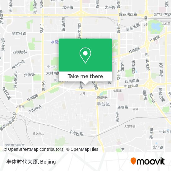 丰体时代大厦 map