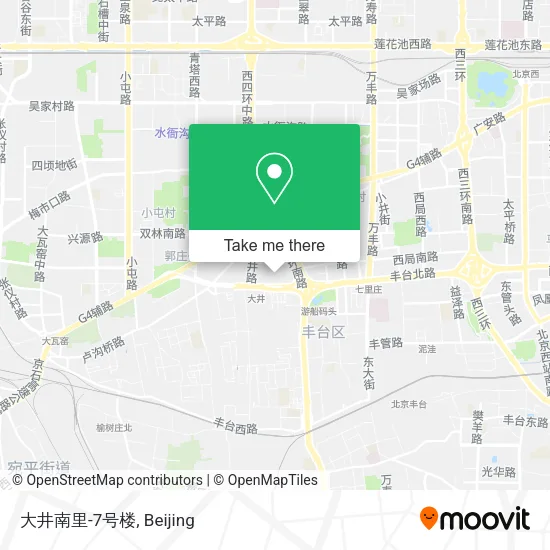 大井南里-7号楼 map