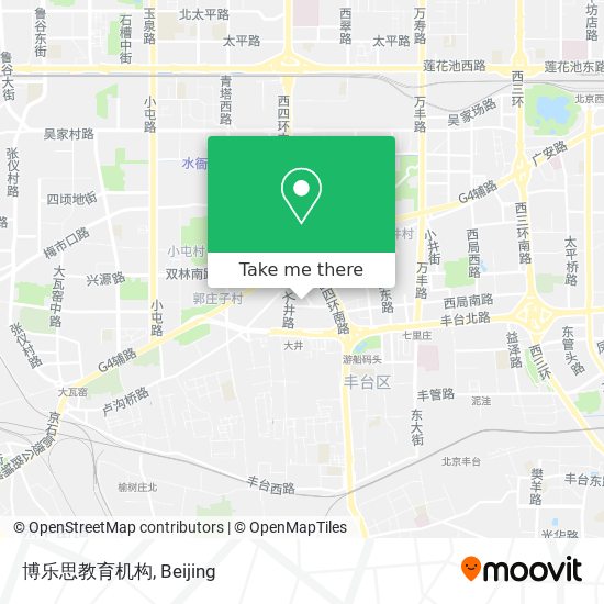 博乐思教育机构 map