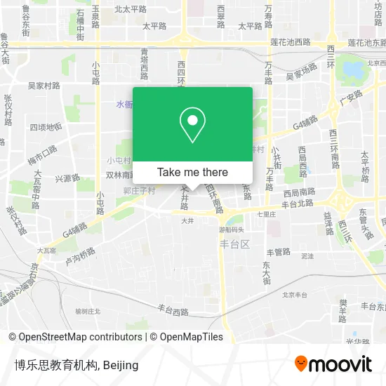 博乐思教育机构 map