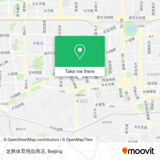 龙腾体育用品商店 map