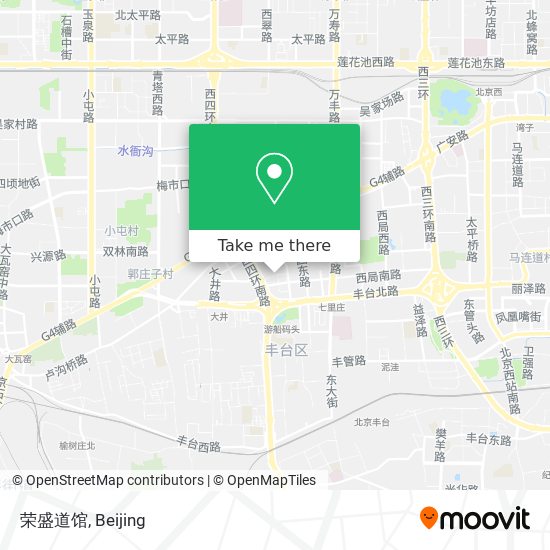 荣盛道馆 map
