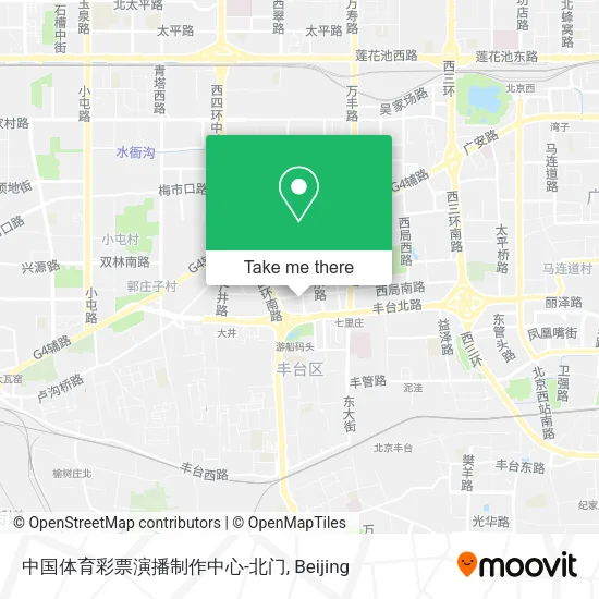 中国体育彩票演播制作中心-北门 map
