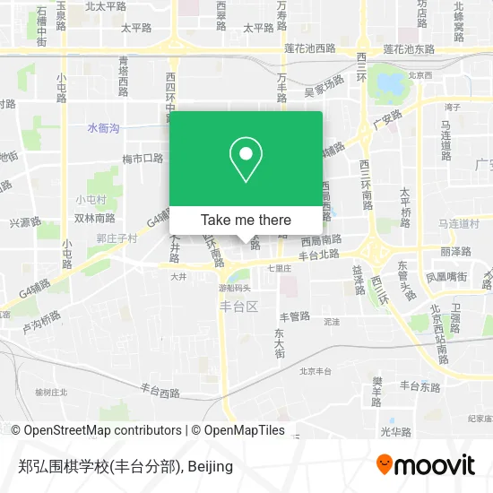郑弘围棋学校(丰台分部) map