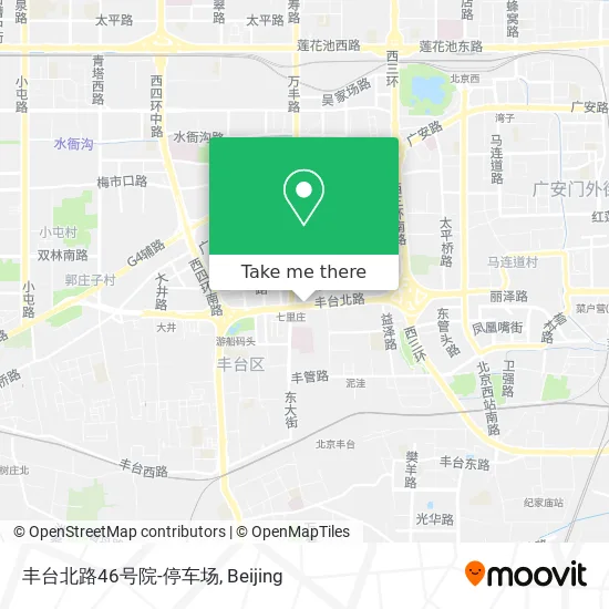 丰台北路46号院-停车场 map