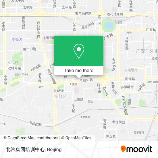 北汽集团培训中心 map