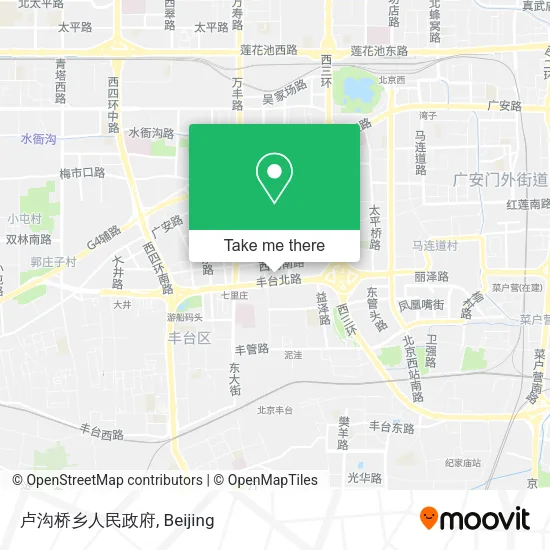 卢沟桥乡人民政府 map