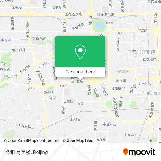 华胜写字楼 map