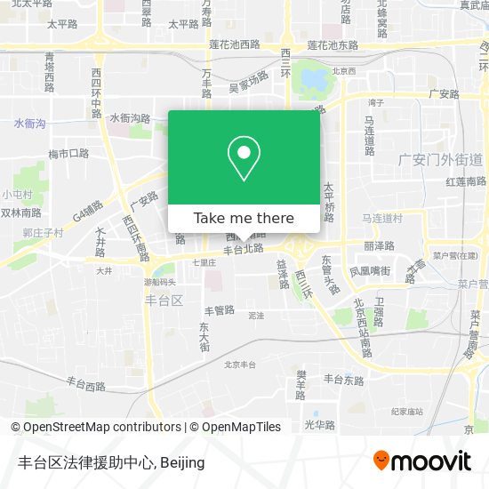 丰台区法律援助中心 map