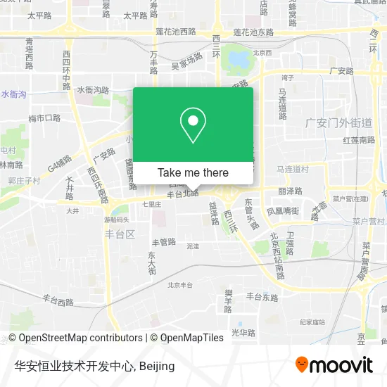 华安恒业技术开发中心 map