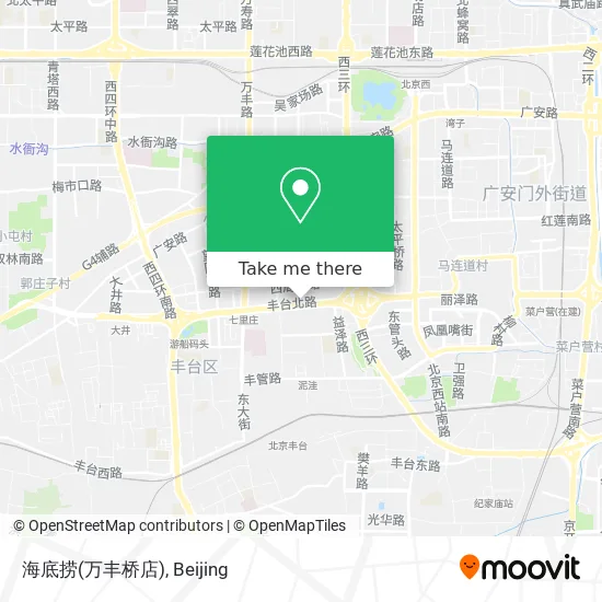 海底捞(万丰桥店) map