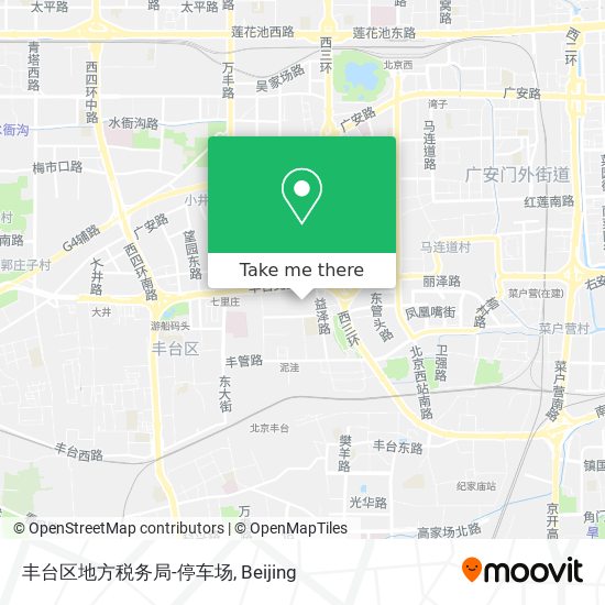 丰台区地方税务局-停车场 map