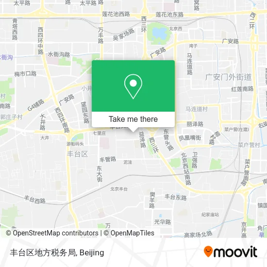 丰台区地方税务局 map