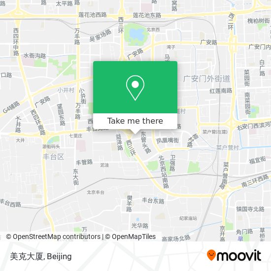 美克大厦 map