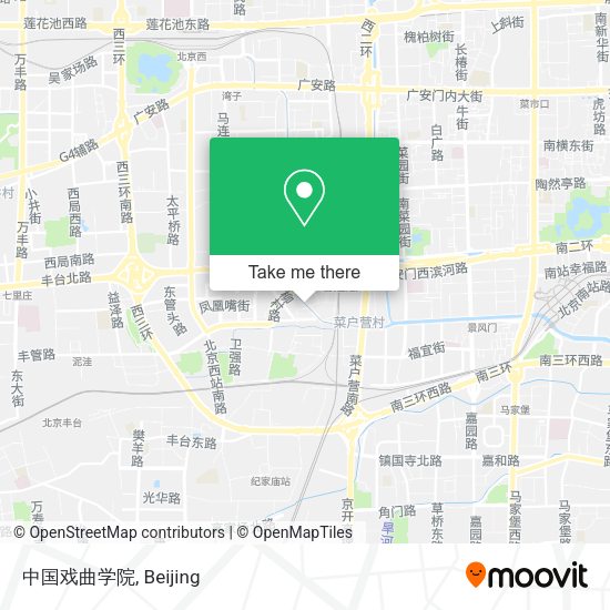 中国戏曲学院 map