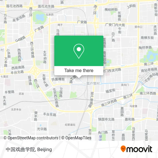 中国戏曲学院 map
