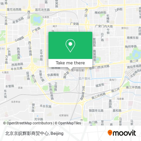 北京京皖辉影商贸中心 map