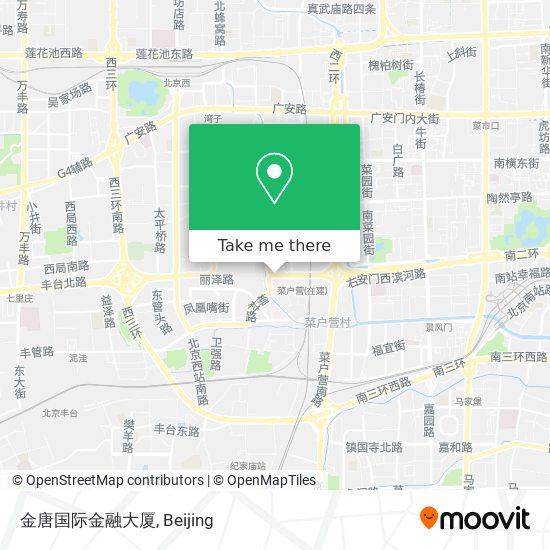 金唐国际金融大厦 map