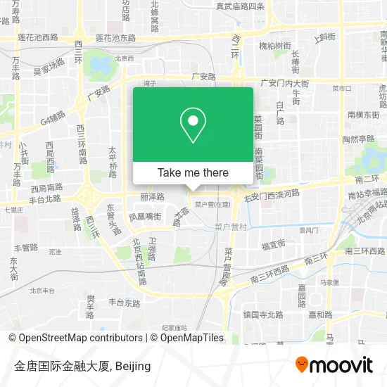 金唐国际金融大厦 map
