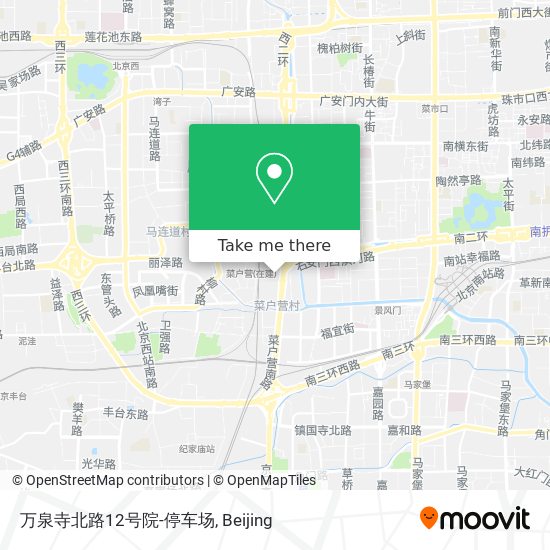 万泉寺北路12号院-停车场 map
