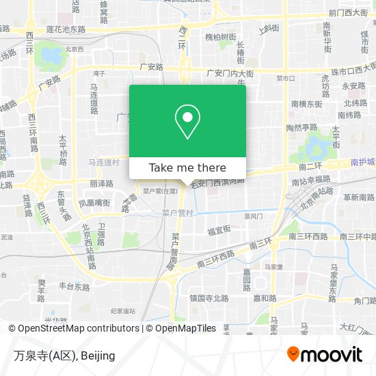 万泉寺(A区) map