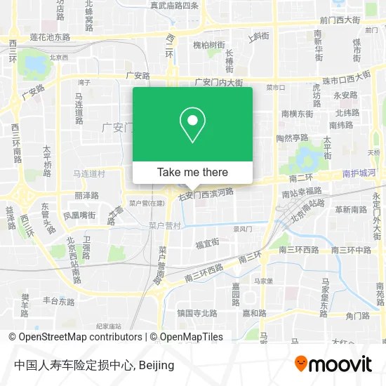 中国人寿车险定损中心 map