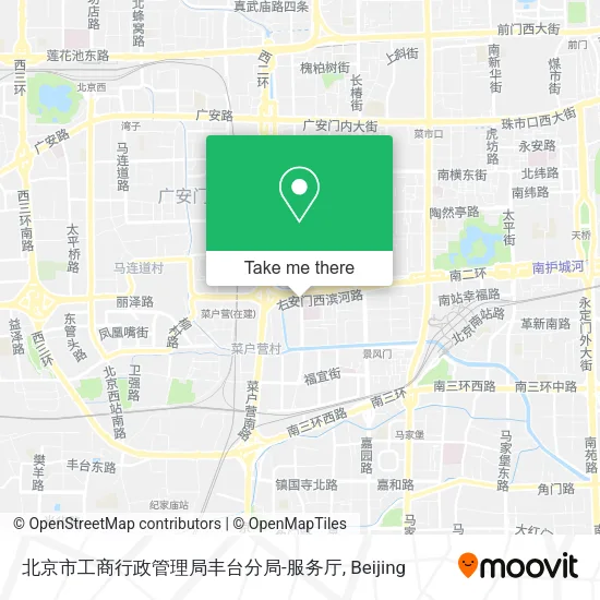 北京市工商行政管理局丰台分局-服务厅 map