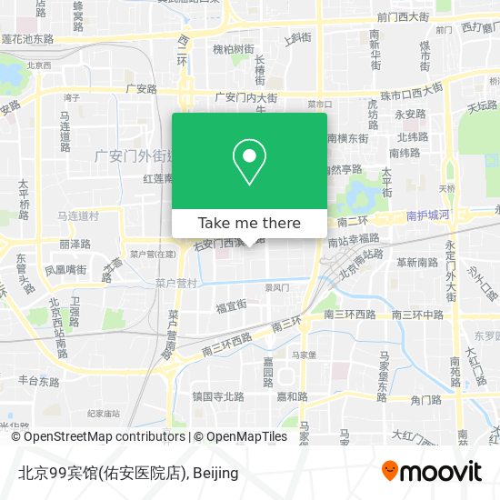 北京99宾馆(佑安医院店) map