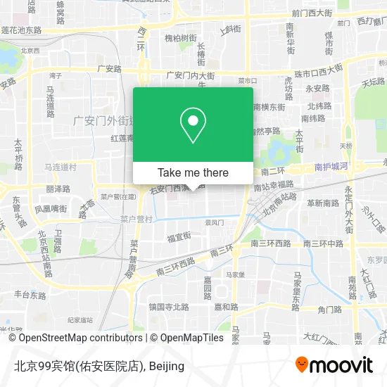 北京99宾馆(佑安医院店) map