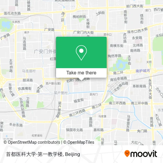 首都医科大学-第一教学楼 map