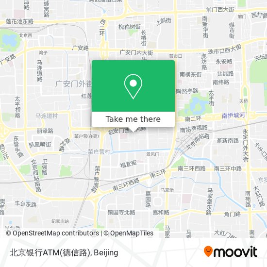 北京银行ATM(德信路) map