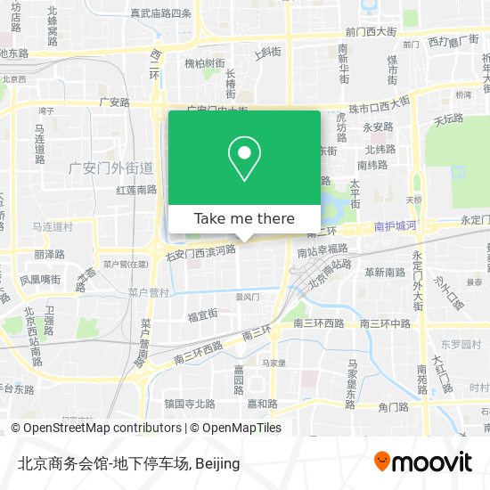 北京商务会馆-地下停车场 map