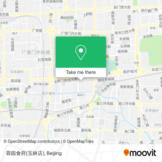 蓉园食府(玉林店) map