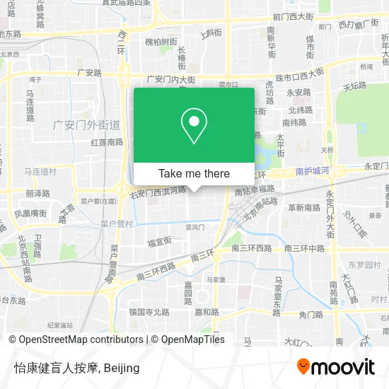怡康健盲人按摩 map
