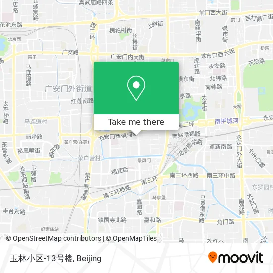 玉林小区-13号楼 map