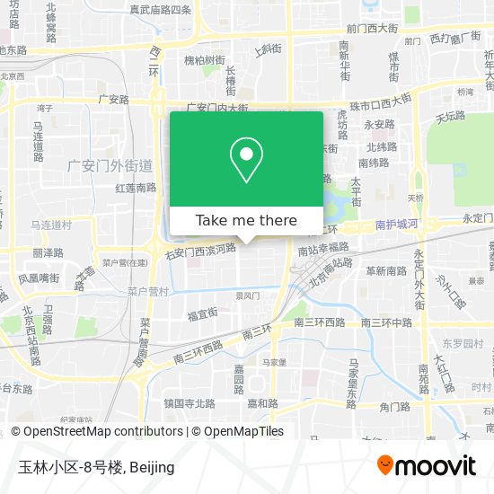 玉林小区-8号楼 map