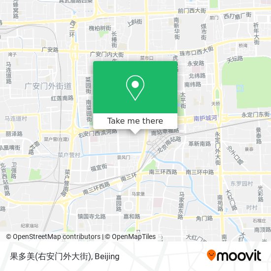 果多美(右安门外大街) map