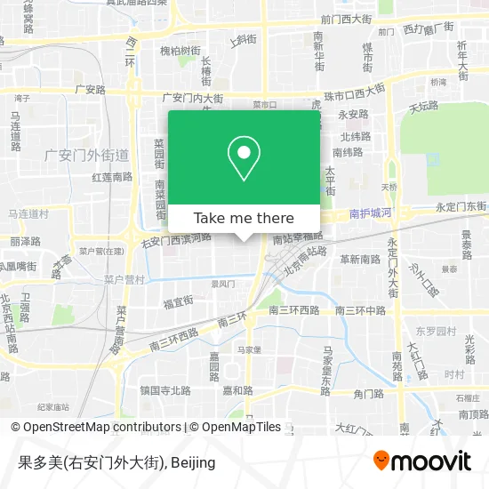 果多美(右安门外大街) map
