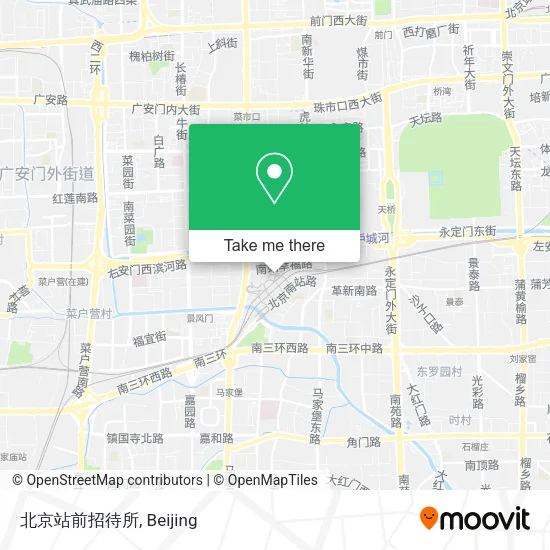 北京站前招待所 map