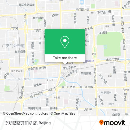 京明酒店开阳桥店 map
