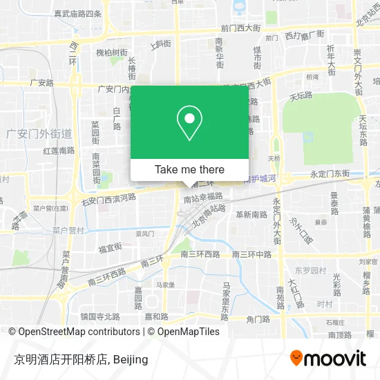 京明酒店开阳桥店 map