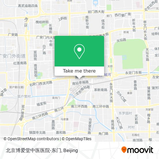 北京博爱堂中医医院-东门 map
