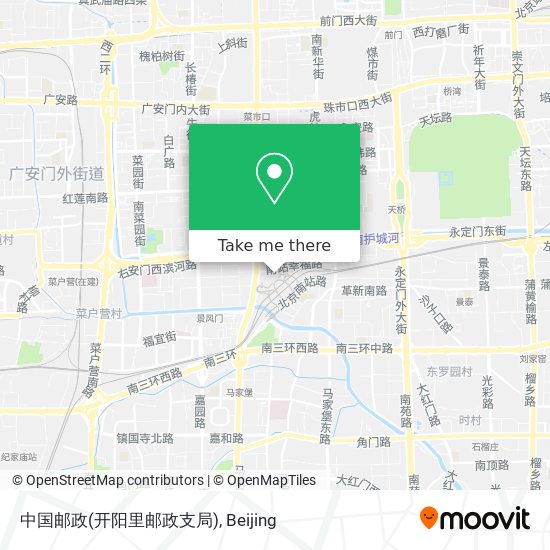 中国邮政(开阳里邮政支局) map