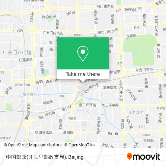 中国邮政(开阳里邮政支局) map