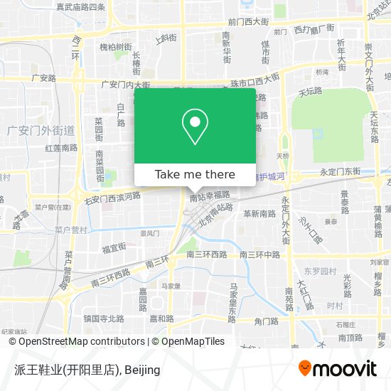 派王鞋业(开阳里店) map