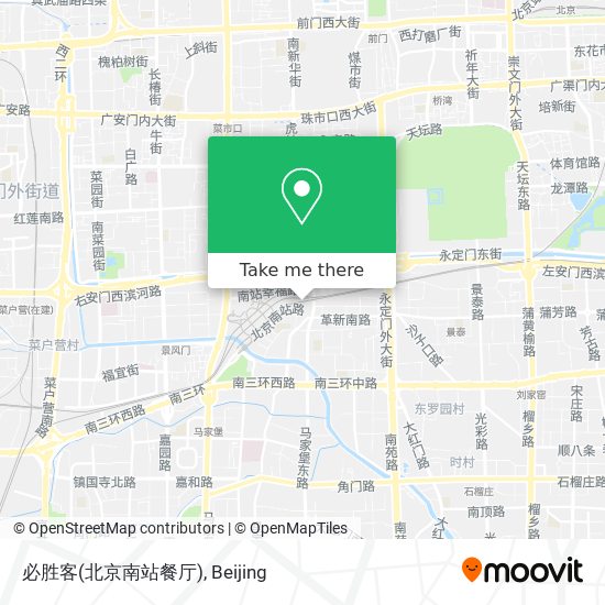 必胜客(北京南站餐厅) map